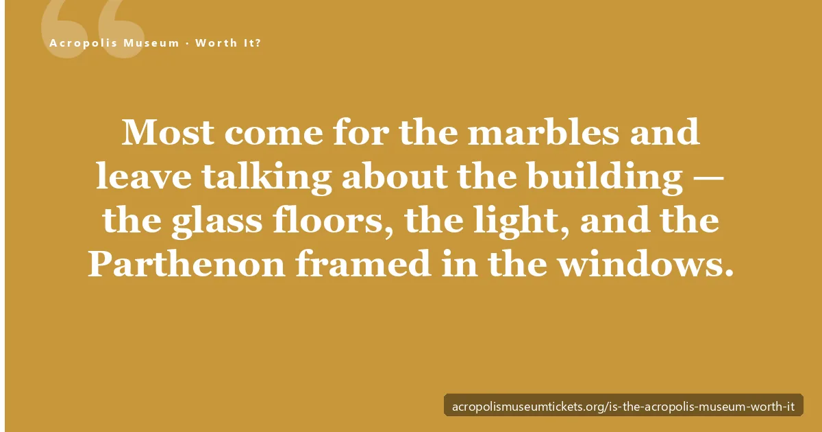 Is the Acropolis Museum worth it — the five original Caryatids displayed in the Acropolis Museum in Athens, sculpted maidens that once held up the Erechtheion porch